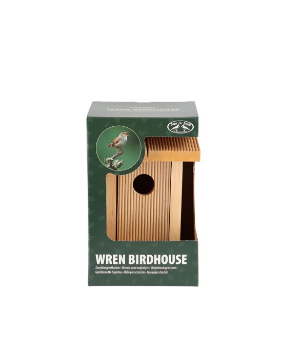 Casa refugio para aves en invierno | Protección y abrigo exterior