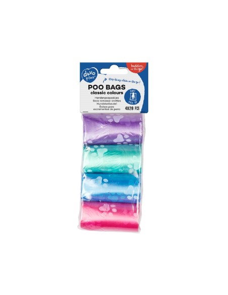 Duvo Bolsas Higiénicas Pastel resistentes y prácticas para mascotas