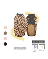 Yagu Moda Abrigo Capa Leopardo T-35 para perros pequeños elegante y cómodo