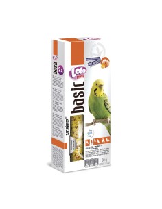 LOLO 2 Bar Huevos 80G Periquitos alimento complementario