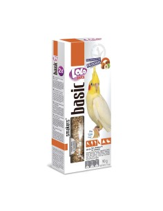 LOLO 2 Bar Nueces 90GR Ninfás golosina nutritiva para aves