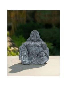 Figura de cerámica Buddha 19x19x19,5 cm decoración zen 2