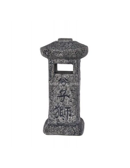 Linterna de cerámica Ranwkei-Gata 11x11x23 cm decoración japonesa