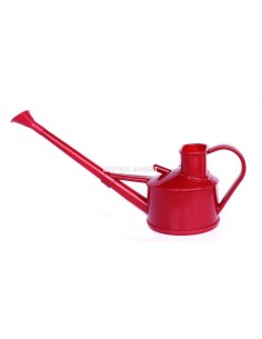 Regadera Bonsái plástico 0,9L roja Mistral para riego preciso