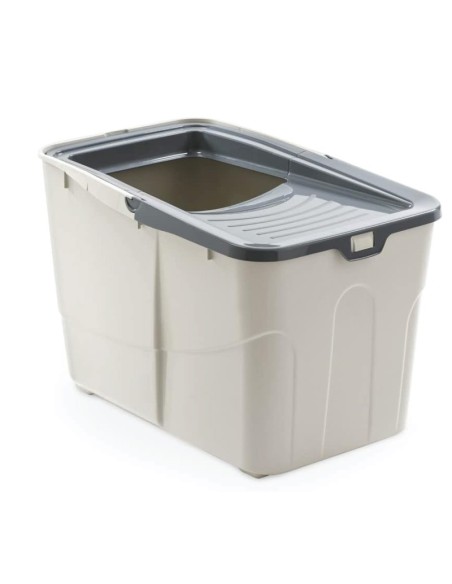 Arenero Buxo Open 60x38x39cm para Gatos  Diseño Abierto, Fácil de Limpiar y Resistente | Endanea Mascotas