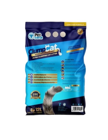 Petsana Arena Bentonita Aglomerante para Gatos  Control de Olores y Fácil Limpieza | Endanea Mascotas