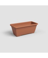 Jardinera Venezia 50 cm Terracota  Maceta resistente y elegante para interiores y exteriores