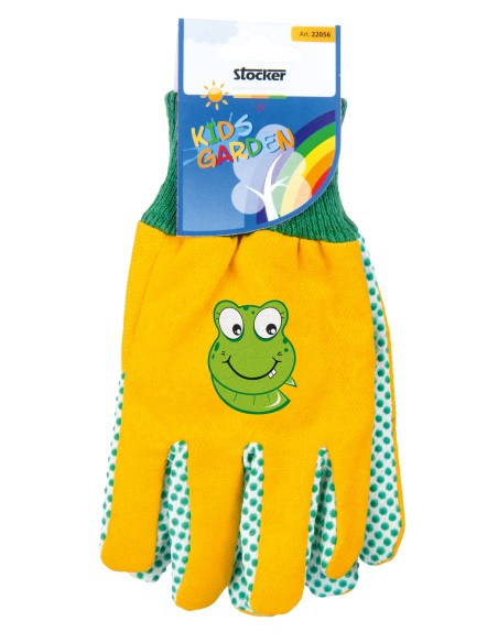 Guante Amarillo Infantil Stocker  Protección y Comodidad para Niños | Endanea Garden

