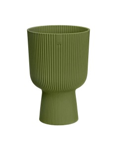 MACETA VIBES FOLD COPA 14CM VERDE HELECHO