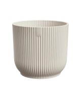 MACETA VIBES FOLD REDONDA MINI 7CM BLANCO LINO