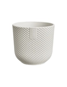 MACETA JAZZ REDONDA MINI 7CM BLANCO SEDA