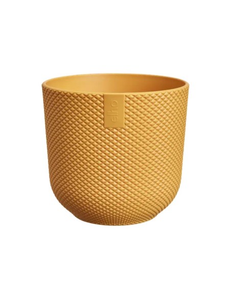 MACETA JAZZ REDONDA MINI 9CM AMARILLO AMBAR
