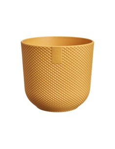 MACETA JAZZ REDONDA MINI 11CM AMARILLO AMBAR