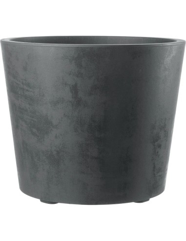 MACETA VASO ALTO MILLENIUM RA 54CM ANTRACITA