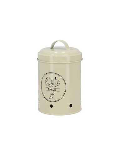 BOTE PARA AJOS  COLOR CREMA