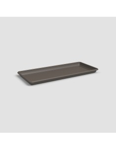 PLATO VENEZIA RECTANGULAR XL 80CM BRONCE