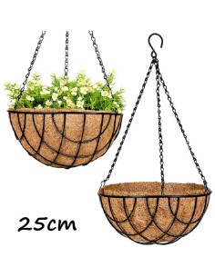 MACETA COCO COLGAR 25CM