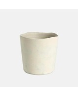 MACETA PIRAN 30X29CM BLANCO