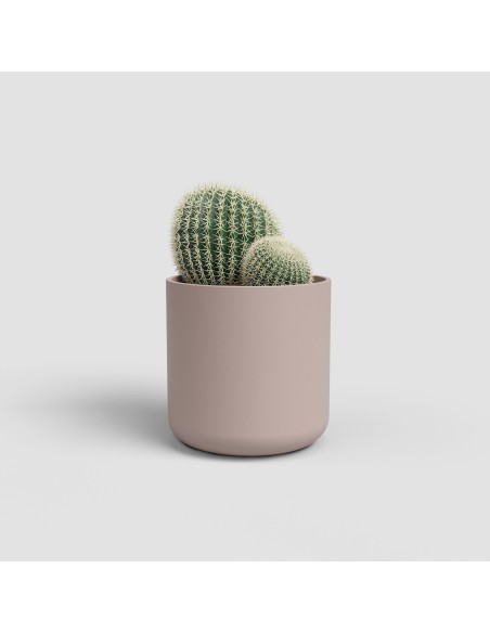 MACETA JUNO CACTUS 7CM MA ROSA CLARO