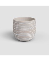 MACETA DORIS 29CM MA CREMA