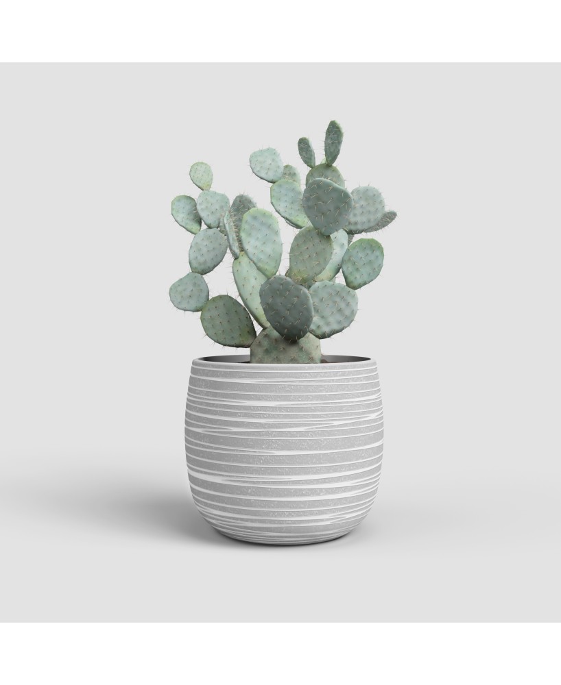 MACETA DORIS 29CM MA GRIS