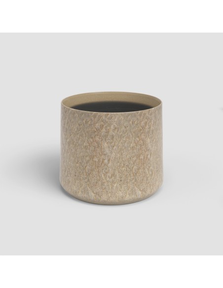 MACETA SATURN 28CM VD BEIGE