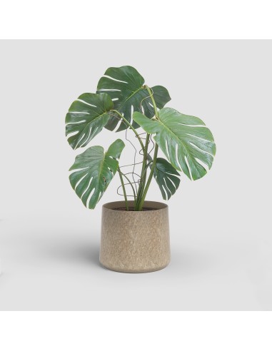 MACETA SATURN 28CM VD BEIGE