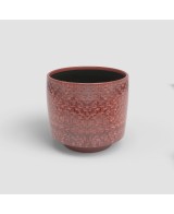 MACETA MINERVA 28CM VD ROJO