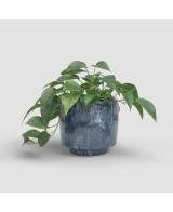MACETA MINERVA 21CM VD AZUL NOCHE
