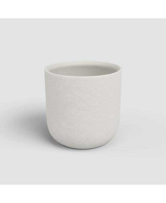 MACETA ATLAS 29CM MA CREMA