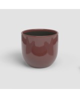 MACETA ARCADIA 20CM VD ROJO OSCURO