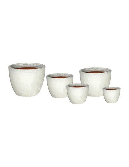 VASO ESMALTADO FALLING BLANCO D38H32