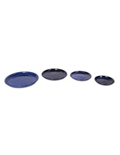 PLATO  CERAMICA   D45 H5.5 AZUL
