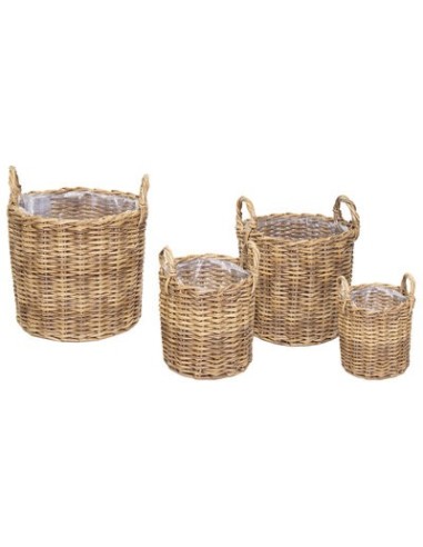 CESTO MIMBRE EXTERNO KUBU OSCURO D41H37