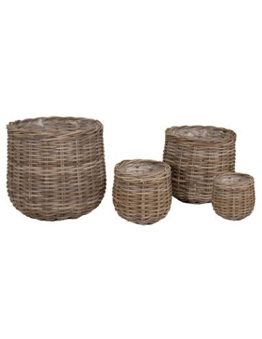 CESTO MIMBRE EVI CAULDRON NATURAL D44H40