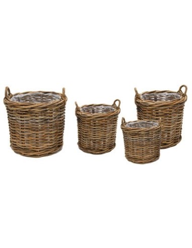 CESTO MIMBRE  KUBU CILINDRO  D58H52