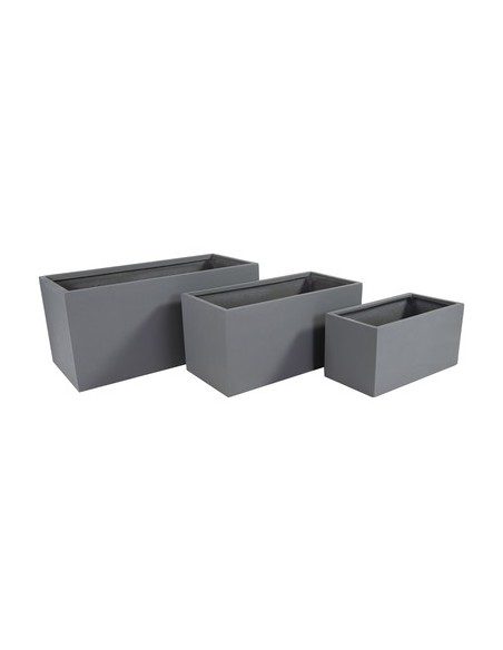 JARDINERA SYDNEY SINGULAR GRIS L80W40H40