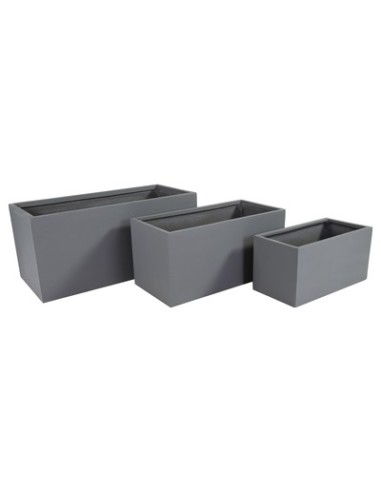 JARDINERA SYDNEY SINGULAR GRIS L80W40H40