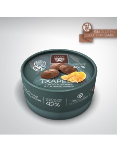 TXAPELAS GORROTXATEGI CHOCO NARANJA 60G
