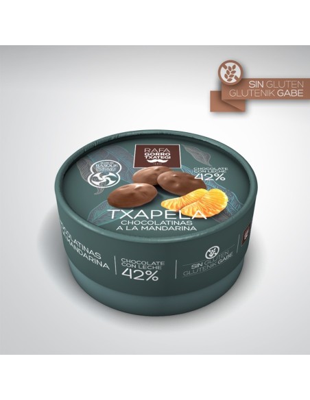 TXAPELAS GORROTXATEGI CHOCO NARANJA 60G