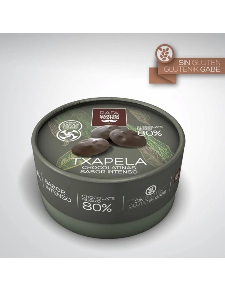 TXAPELAS GORROTXATEGI CHOCO INTENSE 60G