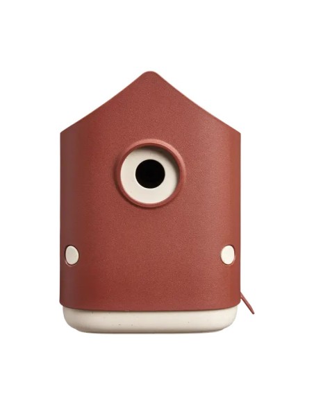 CASA DE PAJAROS COSY 18CM ROJO TOSCANA