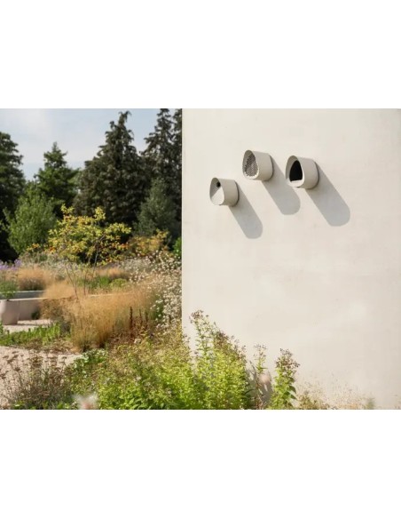 CASA DE PAJAROS ESSENTIAL 18CM GRIS