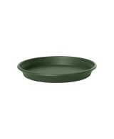 Plato Redondo Universal 22 cm Verde  Base para Macetas Medianas, Protección y Estilo

