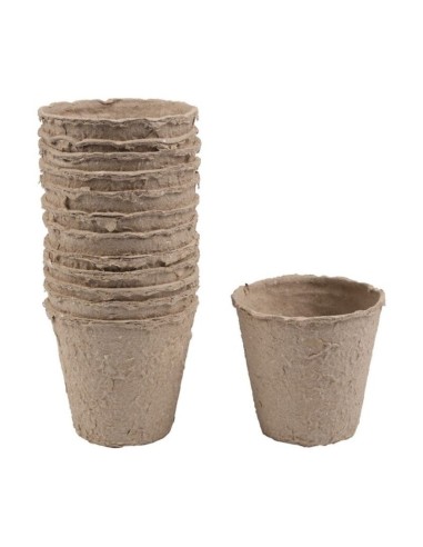 MACETA TURBA REDONDA 8CM