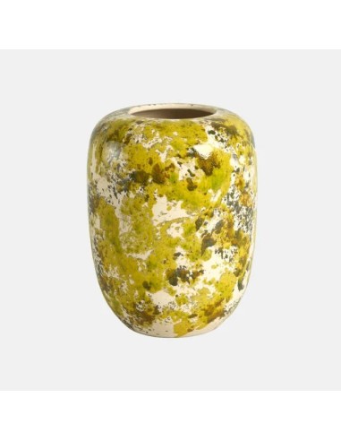 JARRON SPOMGE 17X17CM VERDE