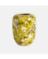 MACETA JARRON SPONGE 14X14CM VERDE