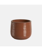 MACETA FLYI 11X10CM OCRE
