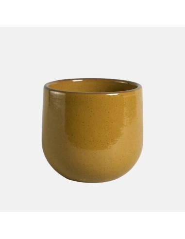 MACETA GUINEA 31X28CM OCRE