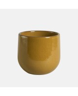 MACETA GUINEA 31X28CM OCRE